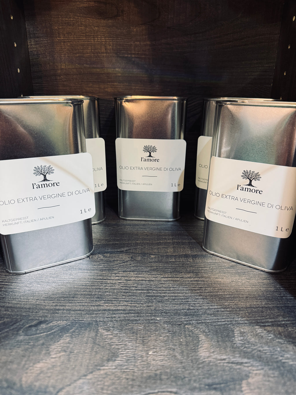 L´AMORE OLIO EXTRA VERGINE DI OLIVA